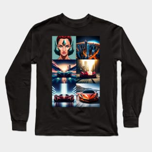 Futuristic 3D Concept Edition 2 Long Sleeve T-Shirt